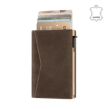 Pasjeshouder Classic Vintage Leer Bruin