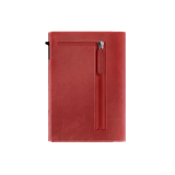 Pasjeshouder Classic Vintage Leer Rood