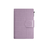 Card Holder Plus Croco Soft Pink