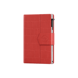 Pasjeshouder Plus Croco Rood