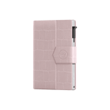 Kartenetui Plus Croco Rosa