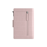 Kartenetui Plus Croco Rosa