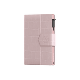 Kartenetui Plus Croco Rosa