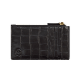 Portemonnaie Mini Wallet Lite Black Croco