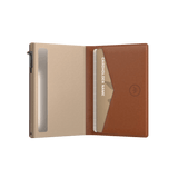 Kartenetui Slim Cognac