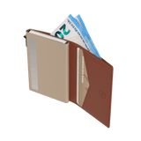 Kartenetui Slim Cognac