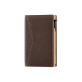 Kartenetui Slim Vintage Braun
