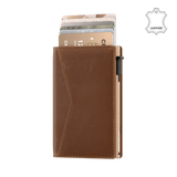 Kartenetui Slim Vintage Braun