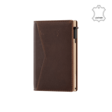Pasjeshouder Slim Vintage Bruin