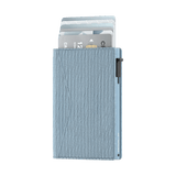 Card Holder Slim Ripple Blue