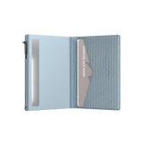 Card Holder Slim Ripple Blue