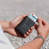 Card holder Slim Black