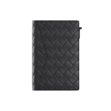 Kartenetui Slim Woven Schwarz